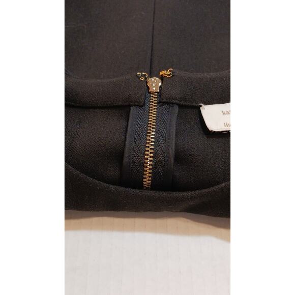 Kate Spade Women's Black Embellished Ruffle Top Poly Blend - Picture 6 of 9